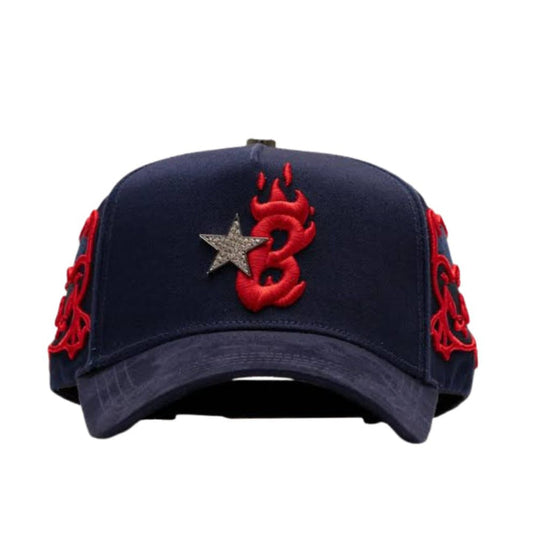 BARBAS HATS-B STAR ROJA